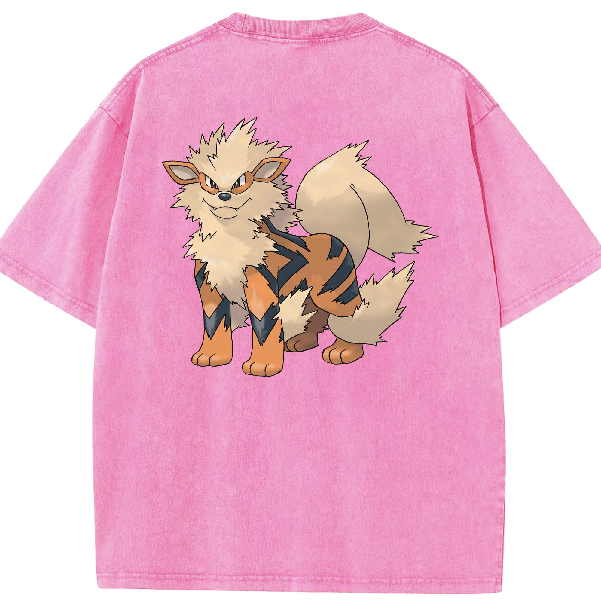 （画像用） ポケットモンスター Pokémon 綿100% ヴィンテージ風 半袖Tシャツ（背面プリント）